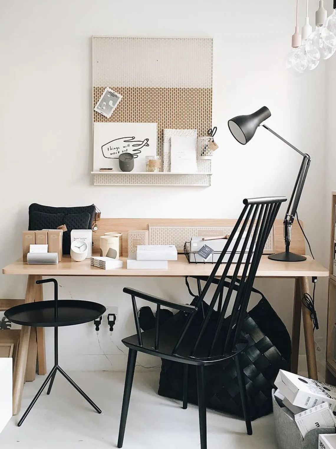 Lámparas De Escritorio|Lámparas De Mesa>Anglepoise Lámpara de escritorio grande LED Type 75 Negro