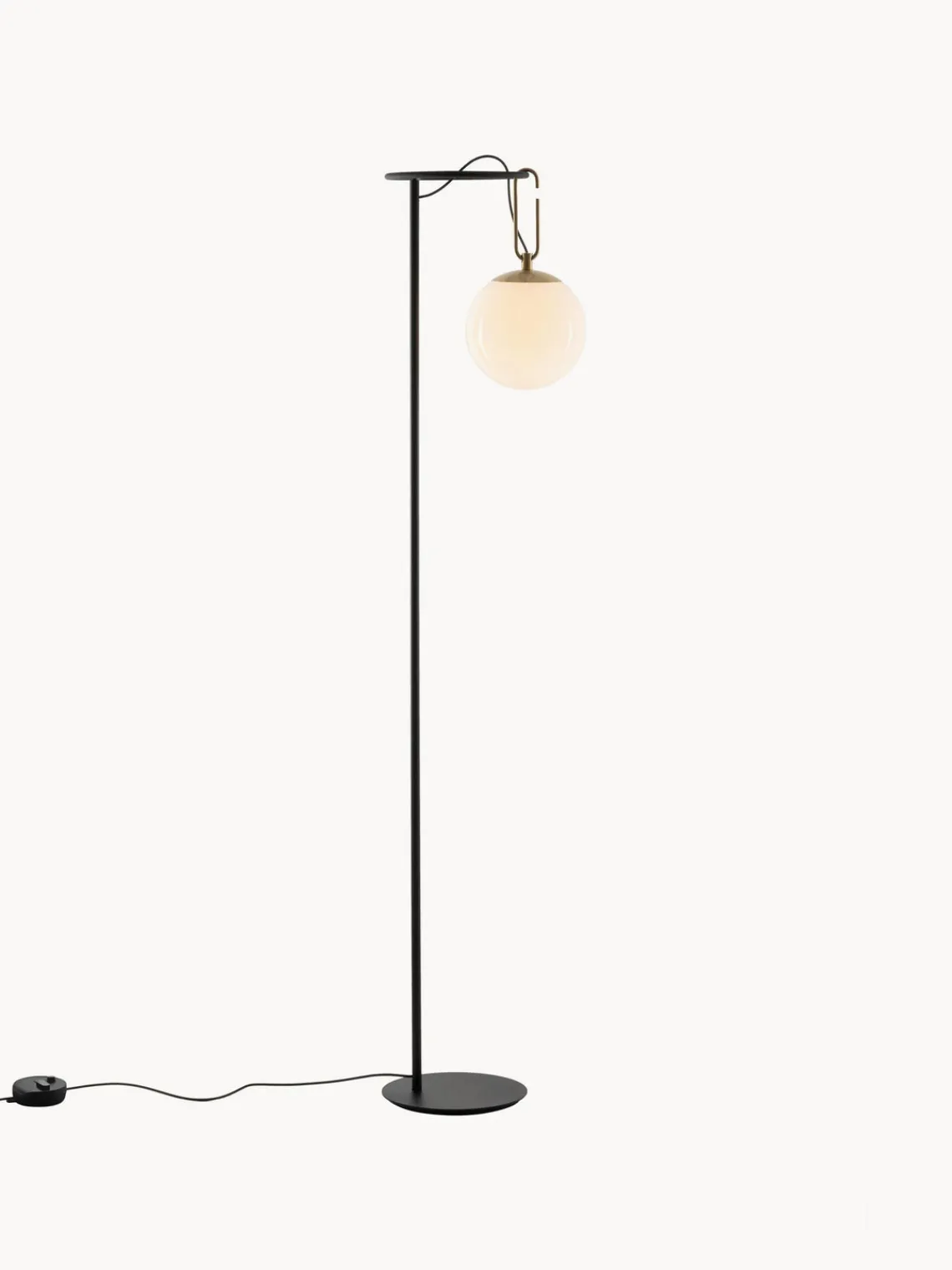 Lámparas De Pie|Lámparas De Techo>Artemide Lámpara de lectura grande soplada artesanalmente nh