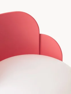 Lámparas De Mesa|Lámparas De Techo></noscript>FontanaArte Lámpara de mesa artesanal pequeña Blom Blanco, rojo coral