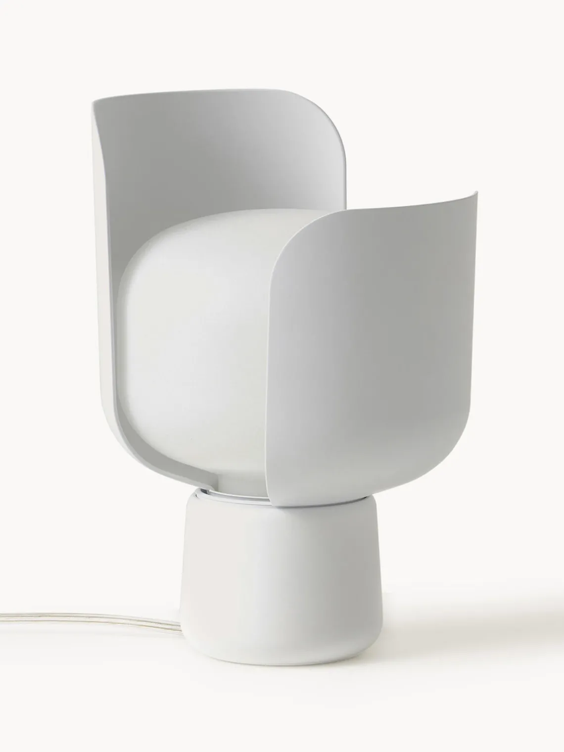 Lámparas De Mesa|Lámparas De Techo>FontanaArte Lámpara de mesa artesanal pequeña Blom Blanco