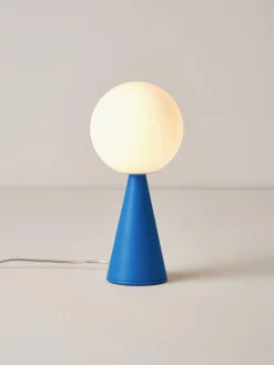 Lámparas De Mesa|Lámparas De Techo>FontanaArte Lámpara de mesa artesanal pequeña Bilia Mini Blanco, azul