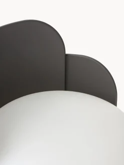 Lámparas De Mesa|Lámparas De Techo></noscript>FontanaArte Lámpara de mesa artesanal pequeña Blom Blanco, gris antracita