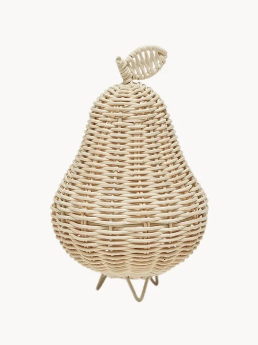 Decoración Infantil|Lámparas Infantiles>Oyoy Living Design Lámpara de mesa artesanal de ratán Pear