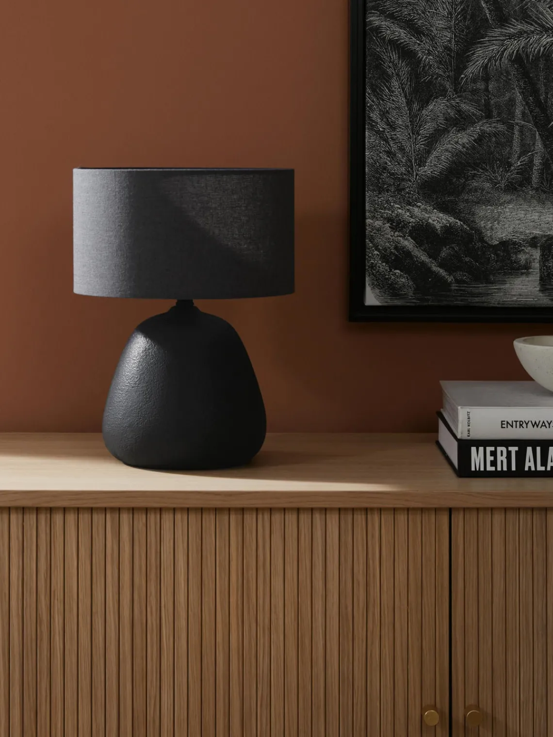 Lámparas De Mesa|Lámparas De Techo>Westwing Collection Lámpara de mesa de cerámica Eileen