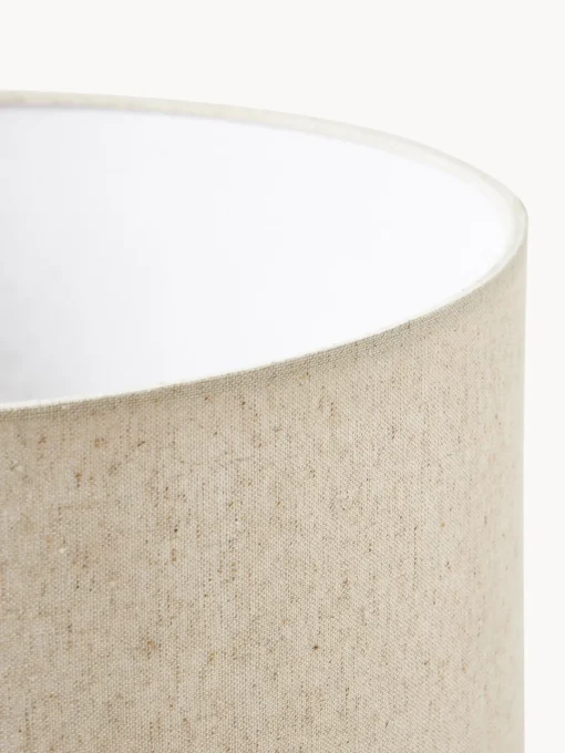 Lámparas De Mesa|Lámparas De Techo>Westwing Collection Lámpara de mesa de cerámica Marin Amarillo sol, beige claro