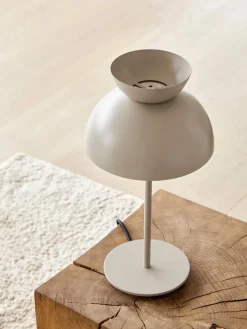 Lámparas De Mesa|Lámparas De Techo></noscript>Frandsen Lámpara de mesa de diseño Butterfly Greige mate