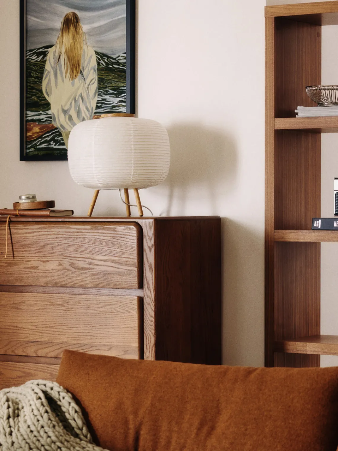 Best Lámpara de mesa de diseño de papel de arroz Misaki Lámparas De Mesa|Lámparas De Techo