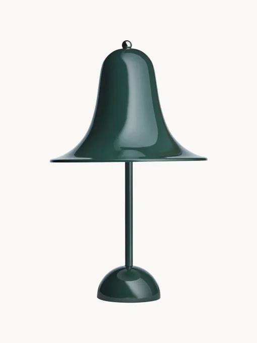 Lámparas De Mesa|Lámparas De Techo>Verpan Lámpara de mesa de diseño Verner Panton Pantop Verde oscuro brillante