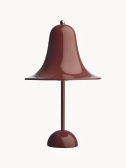 Lámparas De Mesa|Lámparas De Techo>Verpan Lámpara de mesa de diseño Verner Panton Pantop Rojo vino brillante