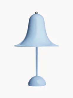 Lámparas De Mesa|Lámparas De Techo>Verpan Lámpara de mesa de diseño Verner Panton Pantop Azul claro brillante