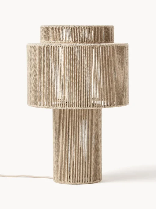 Outlet Lámpara de mesa de lino Lace Lámparas De Mesa|Lámparas De Techo