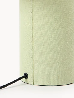 Lámparas De Mesa|Lámparas De Techo></noscript>Westwing Collection Lámpara de mesa de lino Ron Lino verde claro