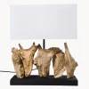 Discount Lámpara de mesa de madera de diseño Nature Lámparas De Mesa|Lámparas De Techo
