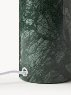 Lámparas De Mesa|Lámparas De Techo></noscript>Westwing Collection Lámpara de mesa de mármol Gia Beige, mármol verde oscuro
