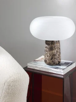 Hot Lámpara de mesa de mármol Mariella Lámparas De Mesa|Lámparas De Techo