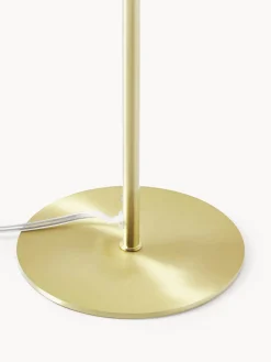 Lámparas De Mesa|Lámparas De Techo></noscript>Westwing Collection Lámpara de mesa de vidrio opalino Atlanta Blanco, dorado