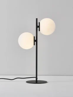 Hot Lámpara de mesa de vidrio opalino Atlanta Lámparas De Mesa|Lámparas De Techo