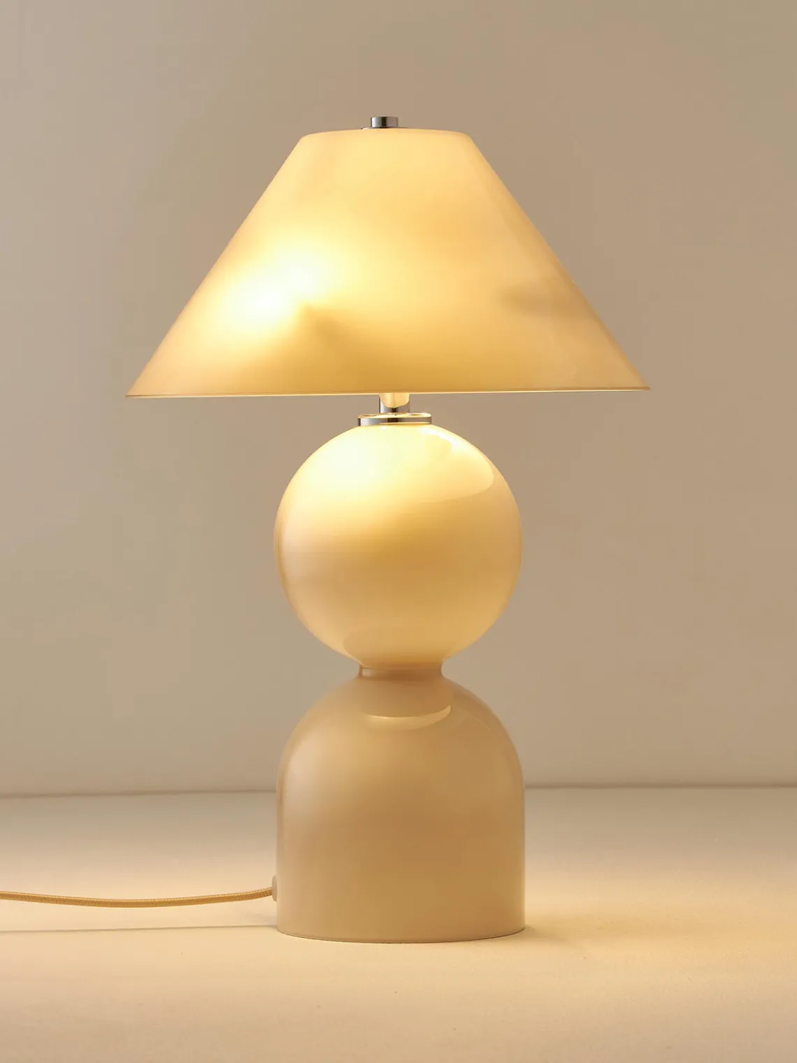 Sale Lámpara de mesa de vidrio Danielle Lámparas De Mesa|Lámparas De Techo