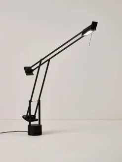 Lámparas De Mesa|Lámparas De Techo></noscript>Artemide Lámpara de mesa grande artesanal Tizio Negro