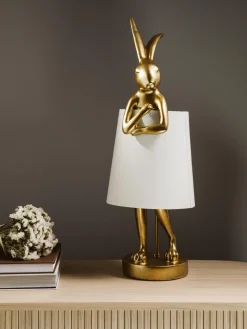 New Lámpara de mesa grande de diseño Rabbit Lámparas De Mesa|Lámparas De Techo