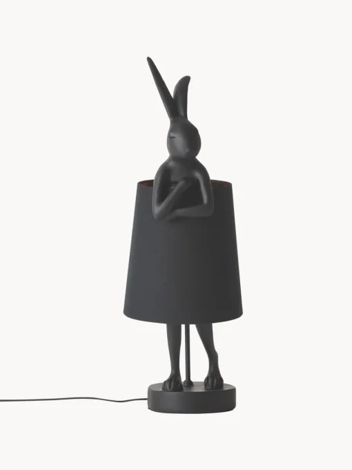 Lámparas De Mesa|Lámparas De Techo>Kare Design Lámpara de mesa grande de diseño Rabbit Negro