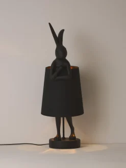 Lámparas De Mesa|Lámparas De Techo></noscript>Kare Design Lámpara de mesa grande de diseño Rabbit Negro