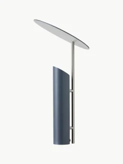 Lámparas De Mesa|Lámparas De Techo>Verpan Lámpara de mesa grande de diseño Verner Panton Reflect Gris azulado, plateado