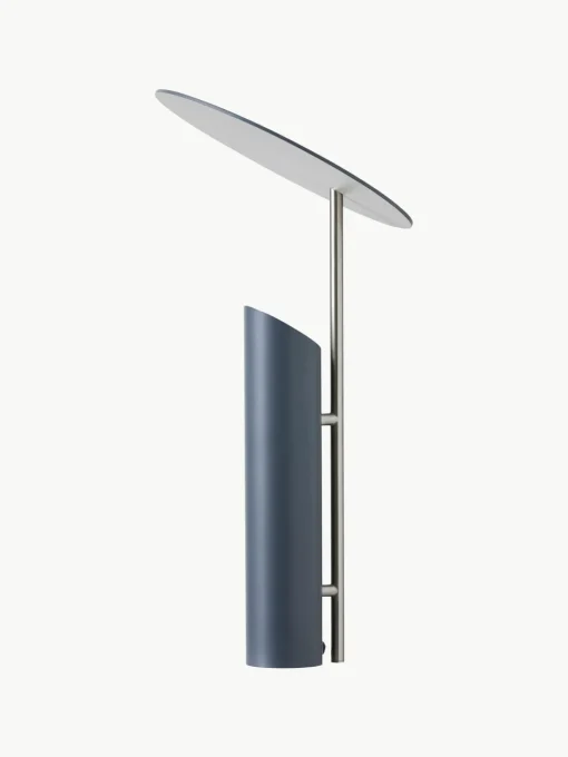 Lámparas De Mesa|Lámparas De Techo>Verpan Lámpara de mesa grande de diseño Verner Panton Reflect Gris azulado, plateado