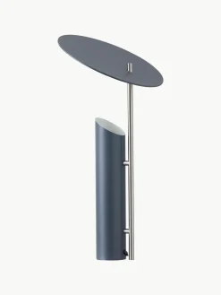 Lámparas De Mesa|Lámparas De Techo></noscript>Verpan Lámpara de mesa grande de diseño Verner Panton Reflect Gris azulado, plateado