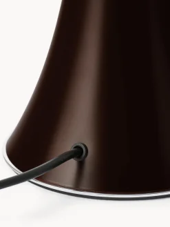 Lámparas De Mesa|Lámparas De Techo></noscript>Martinelli Luce Lámpara de mesa grande LED regulable Pipistrello, altura ajustable Marrón oscuro mate