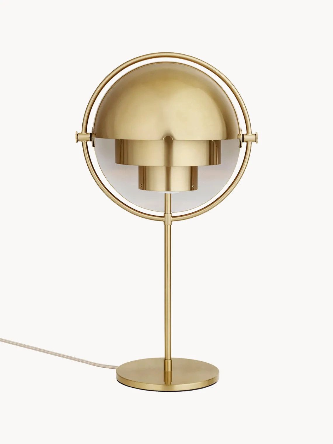 Lámparas De Mesa|Lámparas De Techo>GUBI Lámpara de mesa grande regulable Multi-Lite Dorado brillante