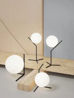 New Lámpara de mesa grande soplada regulable IC Lights Lámparas De Mesa|Lámparas De Techo