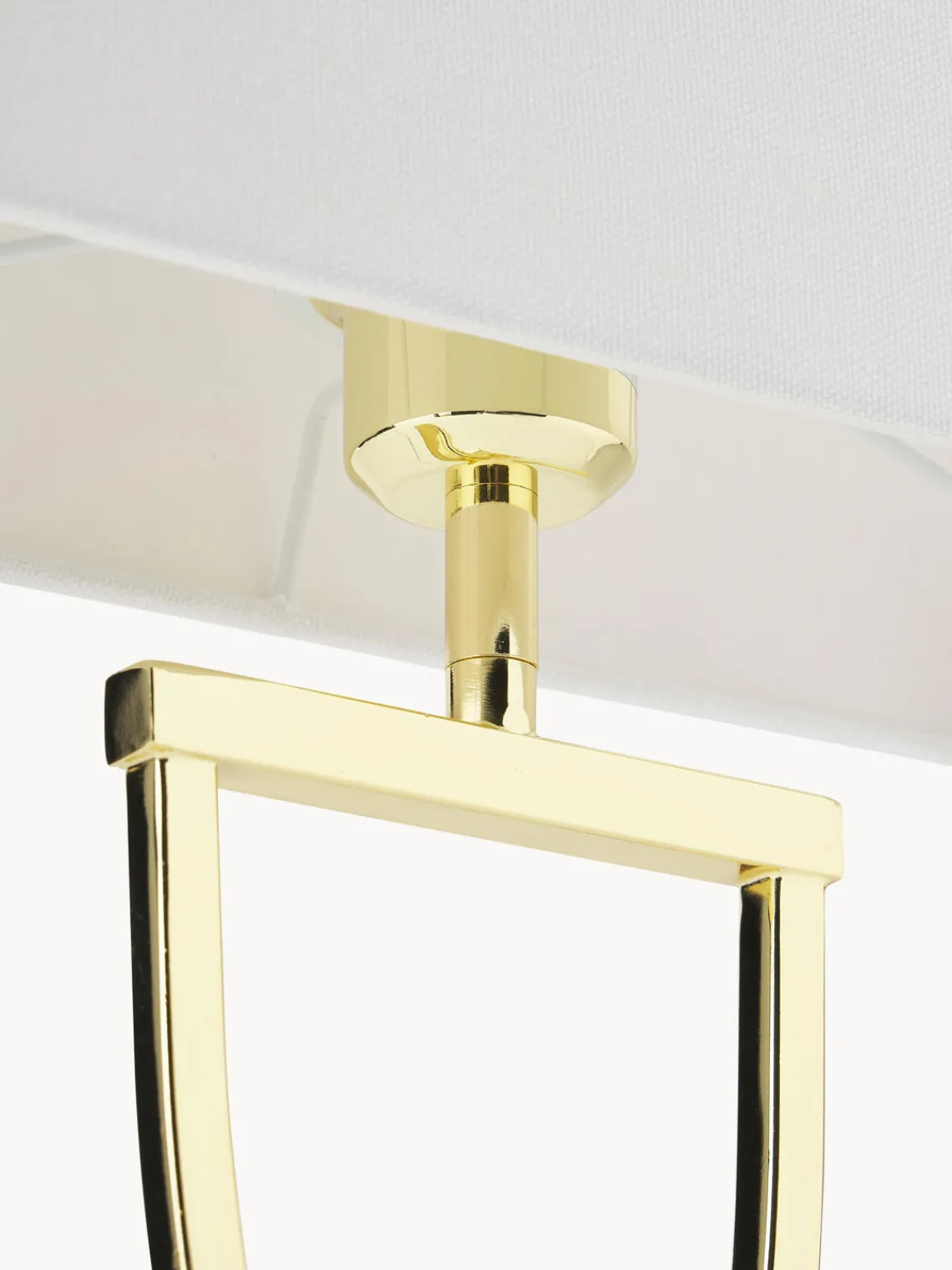 Lámparas De Mesa|Lámparas De Techo>Westwing Collection Lámpara de mesa grande Vanessa Dorado, blanco