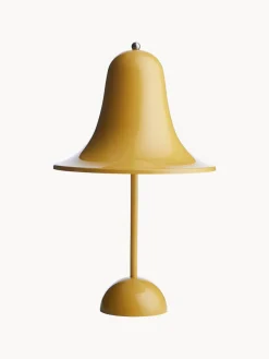 Lámparas De Mesa De Exterior|Lámparas De Mesa>Verpan Lámpara de mesa LED de diseño Verner Panton Pantop, portátil Amarillo mostaza brillante