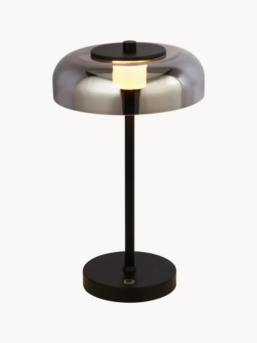 Sale Lámpara de mesa LED de vidrio regulable Frisbee Lámparas De Mesa|Lámparas De Techo
