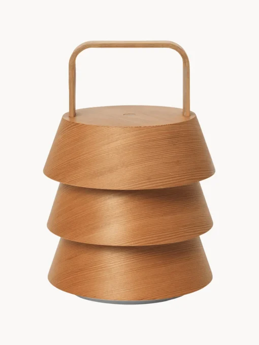 Best Lámpara de mesa LED móvil de madera de abeto Luver Lámparas De Mesa|Lámparas De Techo