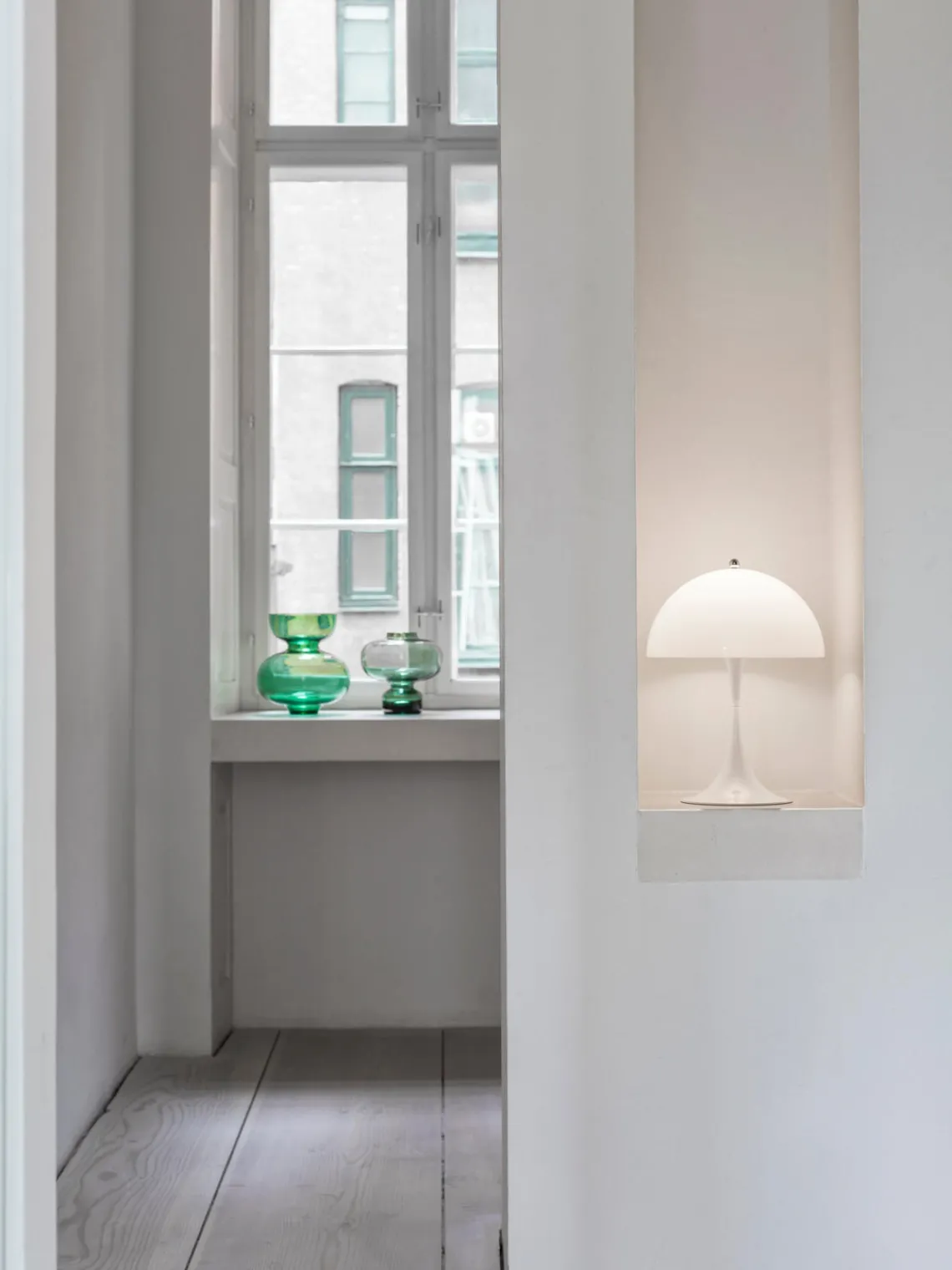 Lámpara de mesa LED Panthella 250, diseño Verner Panton Lámparas De Mesa|Lámparas De Techo