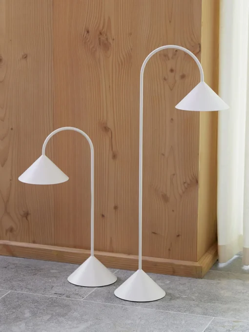 Lámparas De Mesa De Exterior|Lámparas De Mesa>Frandsen Lámpara de mesa LED para exterior regulable Grasp, pórtatil Blanco mate