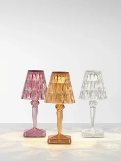 Lámparas De Mesa|Lámparas De Techo></noscript>Kartell Lámpara de mesa LED para exterior Battery, 30 cm Naranja