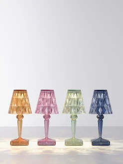 Lámparas De Mesa|Lámparas De Techo></noscript>Kartell Lámpara de mesa LED para exterior Battery, 30 cm Naranja