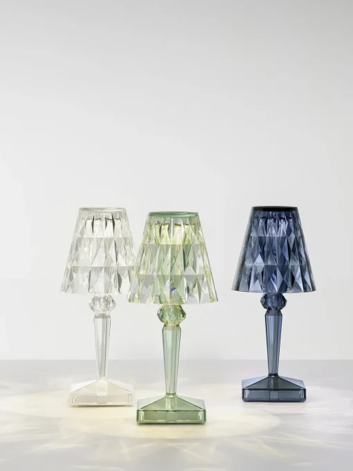 Lámparas De Mesa|Lámparas De Techo>Kartell Lámpara de mesa LED para exterior Battery, 30 cm Verde salvia