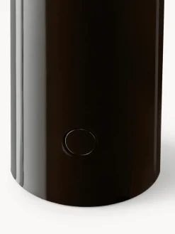 Lámparas De Mesa|Lámparas De Techo></noscript>Flos Lámpara de mesa LED pequeña regulable Bellhop, portátil Marrón oscuro brillante