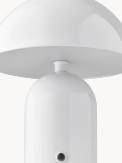 Lámparas De Mesa De Exterior|Lámparas De Mesa></noscript>Westwing Collection Lámpara de mesa LED pequeña regulable Walter, portátil Blanco brillante