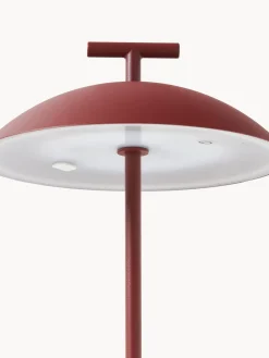 Lámparas De Mesa De Exterior|Lámparas De Techo></noscript>Kartell Lámpara de mesa LED regulable Mini Geen-a, portátil Rojo óxido
