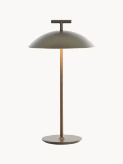 Lámparas De Mesa De Exterior|Lámparas De Techo></noscript>Kartell Lámpara de mesa LED regulable Mini Geen-a, portátil Greige