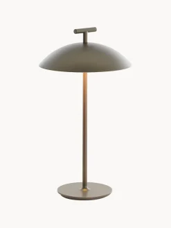 Lámparas De Mesa De Exterior|Lámparas De Techo></noscript>Kartell Lámpara de mesa LED regulable Mini Geen-a, portátil Greige