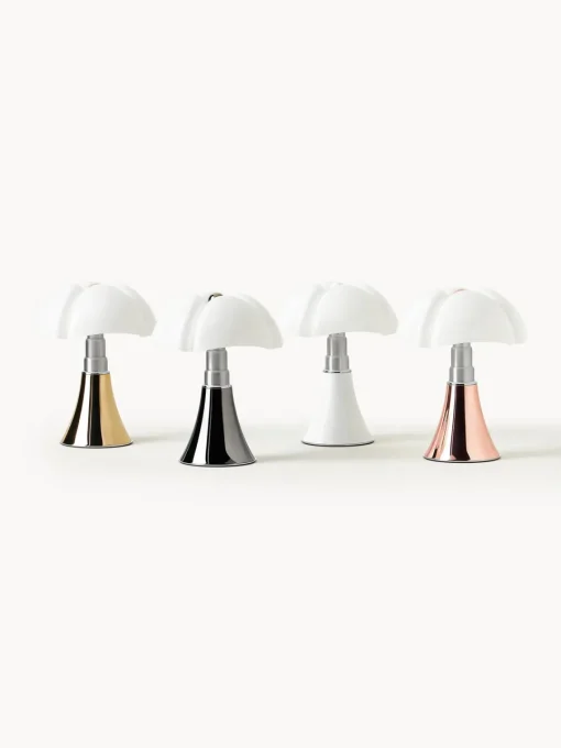 Lámparas De Mesa|Lámparas De Mesita De Noche>Martinelli Luce Lámpara de mesa LED regulable Pipistrello Blanco mate