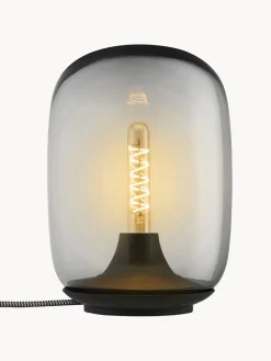 Lámparas De Mesa|Lámparas De Techo></noscript>Eva Solo Lámpara de mesa LED regulable soplada Acorn Gris transparente, negro
