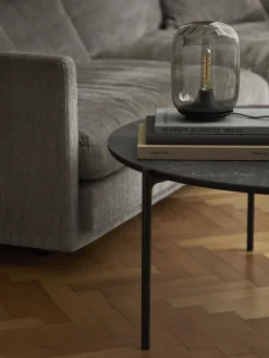 Lámparas De Mesa|Lámparas De Techo></noscript>Eva Solo Lámpara de mesa LED regulable soplada Acorn Gris transparente, negro
