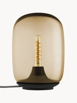 New Lámpara de mesa LED regulable soplada Acorn Lámparas De Mesa|Lámparas De Techo